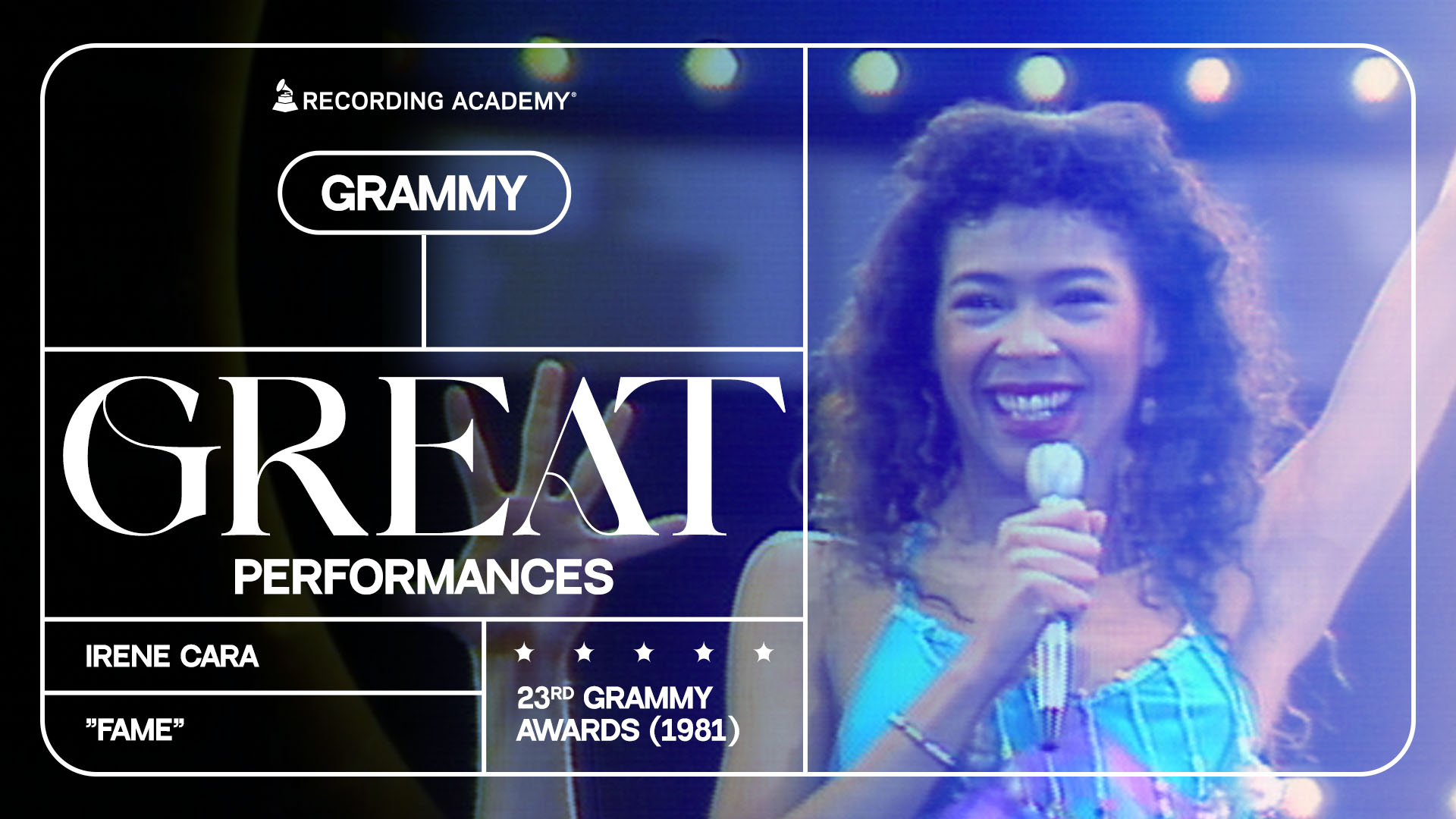 Irene Cara's Electric Rendition Of "Fame" In 1981