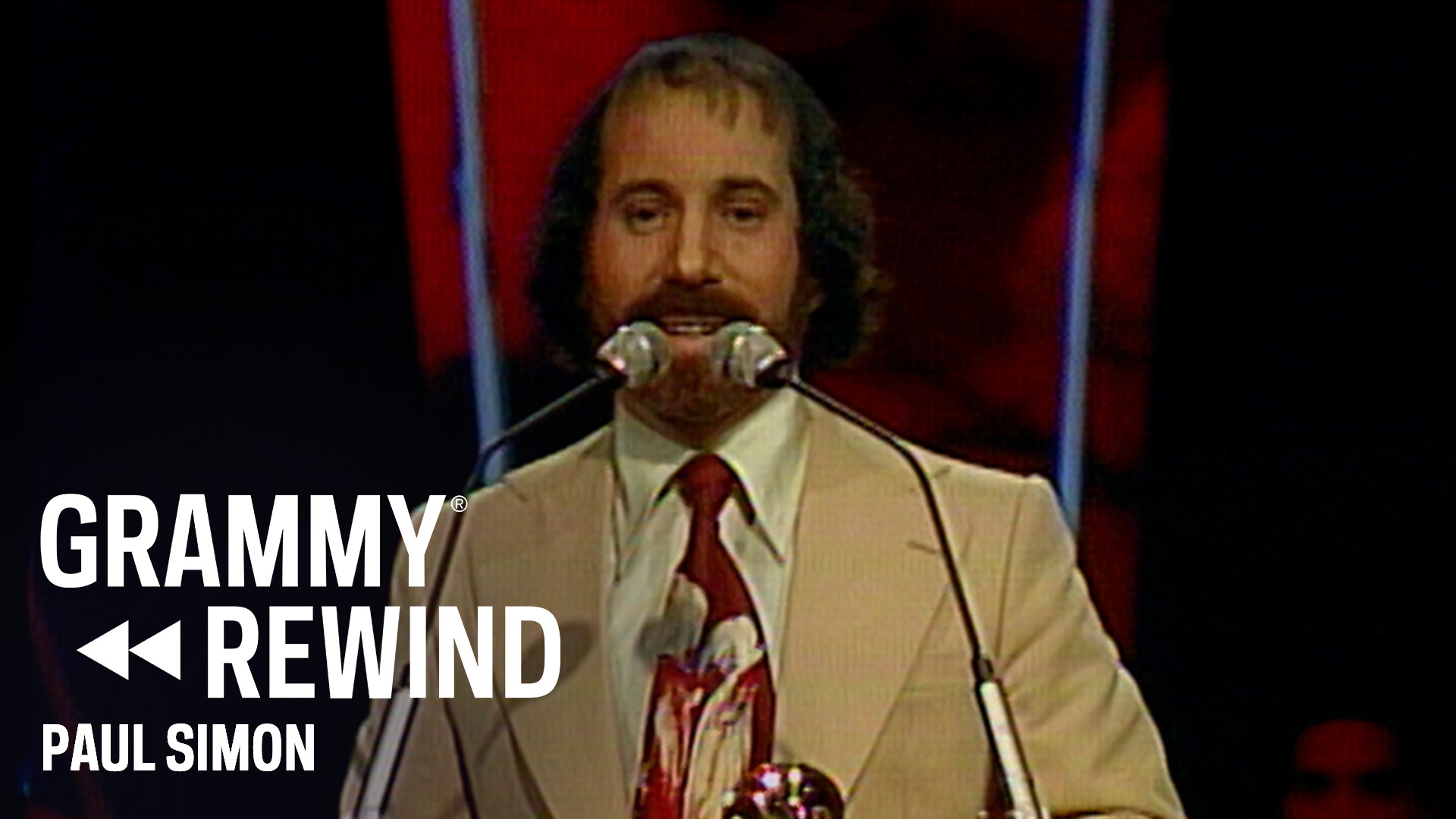 Paul Simon Playfully Thanks Stevie Wonder After Album Of The Year Win In 1976 | GRAMMY Rewind